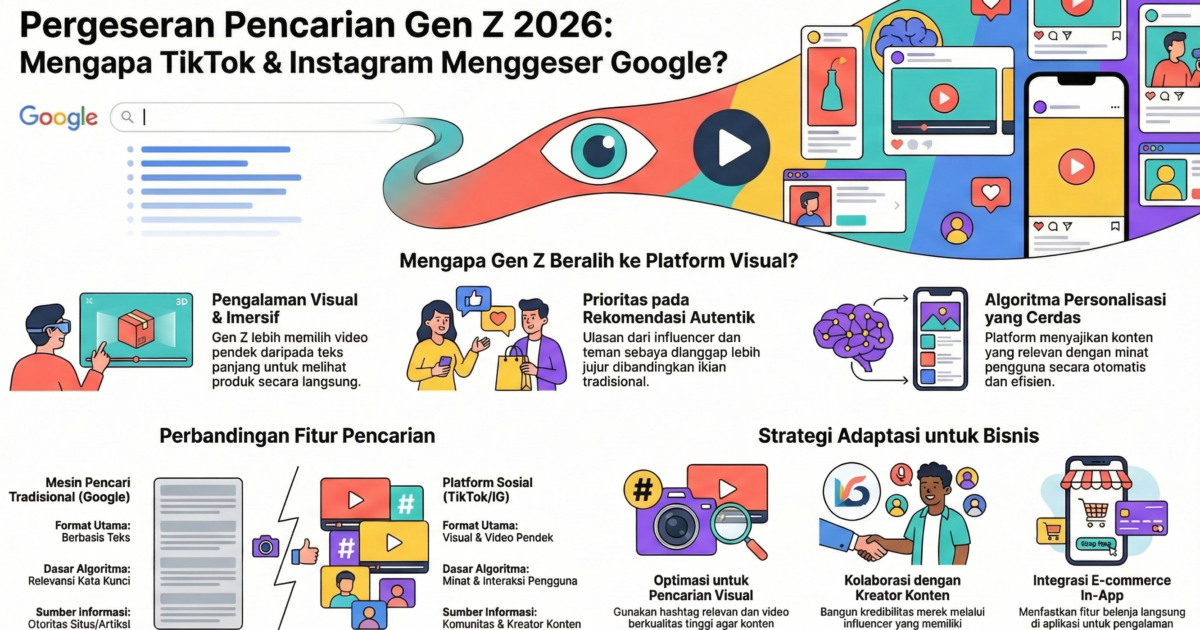 Platform Pencarian Gen Z Berubah: Mengapa Kini TikTok dan Instagram?