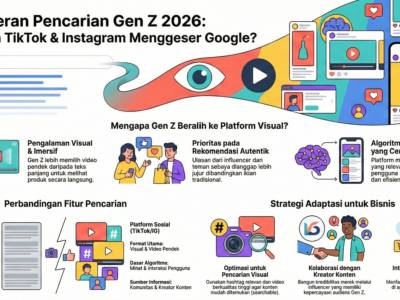Platform Pencarian Gen Z Berubah: Mengapa Kini TikTok dan Instagram?