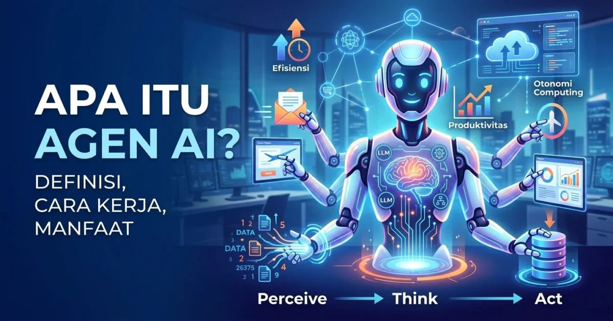 Apa Itu Agen AI? Definisi, Cara Kerja, dan Manfaatnya