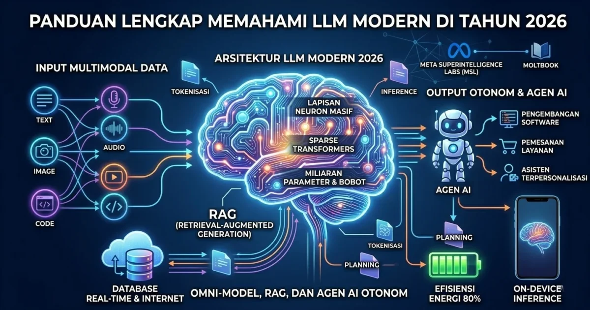 Panduan Memahami LLM 2026: Revolusi Kecerdasan Buatan