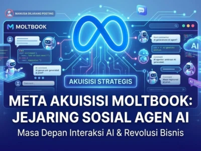 Meta Akuisisi Moltbook: Jejaring Sosial Khusus Agen AI